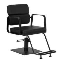 Gabbiano Porto-BM Hairdressing Chair Black(Gabbiano Porto Bm Hairdressing Chair Black)