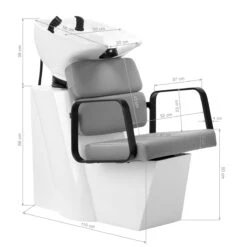 Gabbiano Porto-BM Hair Wash Unit Grey(Gabbiano Porto Bm Hair Wash Unit Grey) 18 Gabbiano Porto-BM Hair Wash Unit Grey(Gabbiano Porto Bm Hair Wash Unit Grey) -Roxie Cosmetics Shop 148044 12 0801