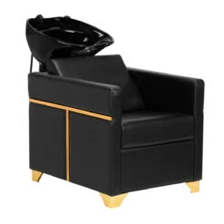 Gabbiano Hairdressing Backwash Unit Toledo Black(Gabbiano Hairdressing Backwash Unit Toledo Black)