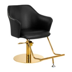 Gabbiano Hairdressing Chair B204G Black(Hairdressing Chair B204g Black)