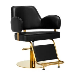 Gabbiano Hairdressing Chair Linz NQ Gold Black(Gabbiano Hairdressing Chair Linz Nq Gold Black)
