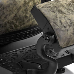 Gabbiano Barber Chair President Old Leather Green(Gabbiano Barber Chair President Old Leather Green) -Roxie Cosmetics Shop 148104 12 0801