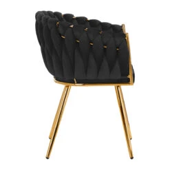 4rico Chair QS-GW06G Black(4rico Chair Qs Gw06g Black) -Roxie Cosmetics Shop 148115 03 1202