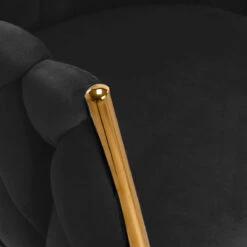 4rico Chair QS-GW06G Black(4rico Chair Qs Gw06g Black) -Roxie Cosmetics Shop 148115 05 1202