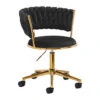 4Rico Swivel Chair QS-GW01G Black(4rico Swivel Chair Qs Gw01g Black)
