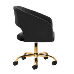4Rico Swivel Chair QS-OF212G Black(4rico Swivel Chair Qs Of212g Black) -Roxie Cosmetics Shop 148130 03 1202
