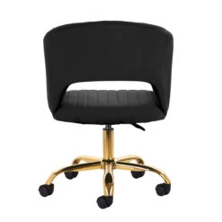 4Rico Swivel Chair QS-OF212G Black(4rico Swivel Chair Qs Of212g Black) -Roxie Cosmetics Shop 148130 04 1202