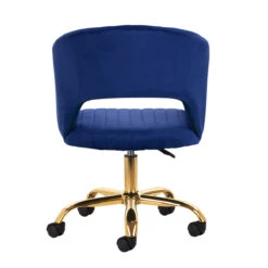 4Rico Swivel Chair QS-OF212G Navy Blue(4rico Swivel Chair Qs Of212g Navy Blue) -Roxie Cosmetics Shop 148131 04 1202