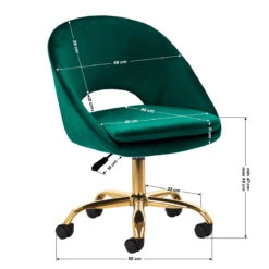 4Rico Swivel Chair QS-MF18G Green(4rico Swivel Chair Qs Mf18g Green) -Roxie Cosmetics Shop 148143 08 1202