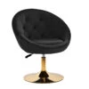 4Rico Wivel Chair QS-BL12B Black(4rico Swivel Chair Qs Bl12b Black) -Roxie Cosmetics Shop 148144 01 1202
