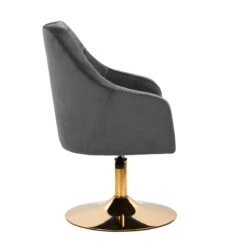 4Rico Swivel Chair QS-BL14G Grey(4rico Swivel Chair Qs Bl14g Grey) -Roxie Cosmetics Shop 148152 03 1202