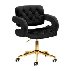 4Rico Chair QS-OF213G Black(4rico Chair Qs Of213g Black)