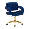 4Rico Chair QS-OF213G Navy Blue(4rico Chair Qs Of213g Navy Blue)