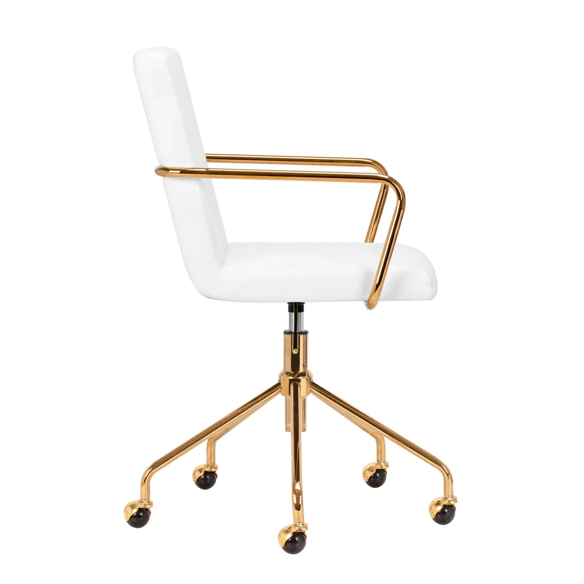 ActiveShop Beauty Chair QS-OF211G White & Gold(Activeshop Beauty Chair Qs Of211g White Gold) 5 ActiveShop Beauty Chair QS-OF211G White & Gold(Activeshop Beauty Chair Qs Of211g White Gold) - Image 3