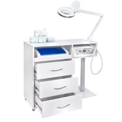 ActiveShop Y-300 White Podiatry Unit Set Max Complete Bundle(Activeshop Y 300 White Podiatry Unit Set Max Complete Bundle)
