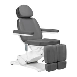 Sillon Classic Electric Salon Chair 3 Motors With Pedi Cradle Grey(Sillon Classic Electric Salon Chair 3 Motors With Pedi Cradle Grey)