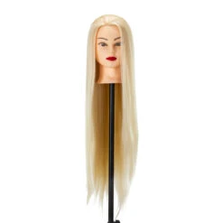 Gabbiano WZ2 Hairdressing Training Head, Synthetic Hair, Colour 613#, Length 24"(Gabbiano Wz2 Hairdressing Training Head Synthetic Hair Color 613 Length 24) -Roxie Cosmetics Shop 148404 02 2112
