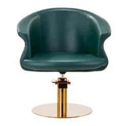 Gabbiano Hairdressing Chair Wersal Gold Bottle Green(Gabbiano Hairdressing Chair Wersal Gold Bottle Green) -Roxie Cosmetics Shop 148442 03 2501
