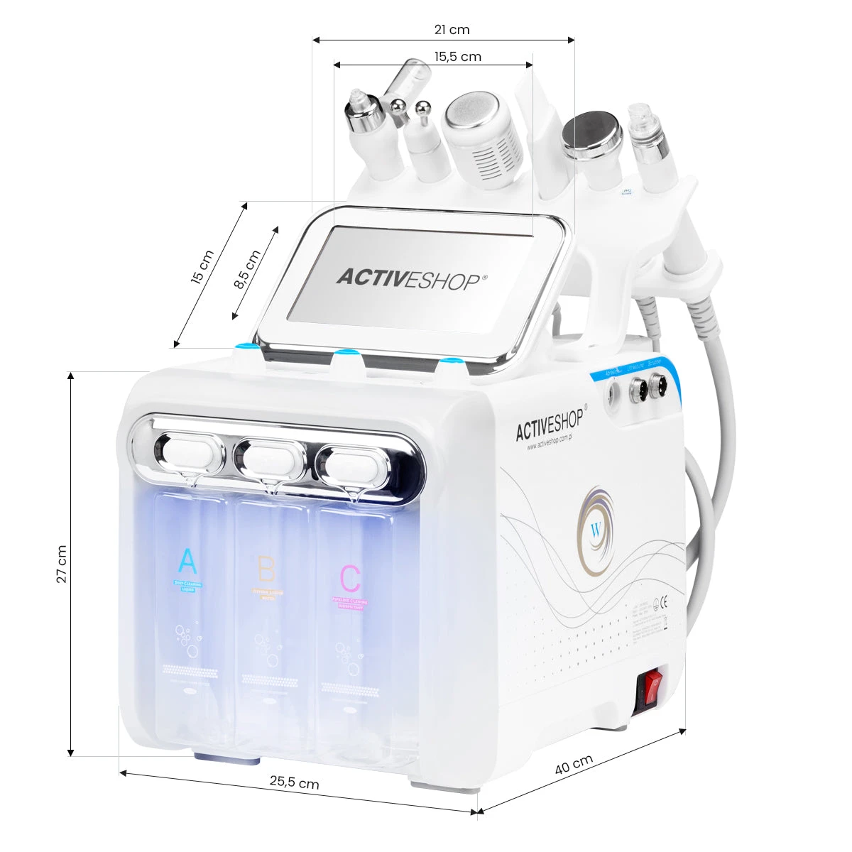 Hydrogen H2+ 6in1 HydraFacial Machine Hydrogen Purification Device(Hydrogen H2 6 In 1 New Generation Hydrogen Purification Device) 7 Hydrogen H2+ 6in1 HydraFacial Machine Hydrogen Purification Device(Hydrogen H2 6 In 1 New Generation Hydrogen Purification Device) - Image 5