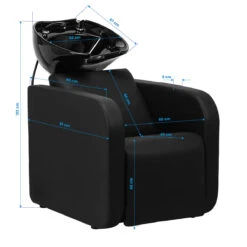 Gabbiano Sylvia Hairdressing Backwash Unit Black(Gabbiano Sylvia Hairdressing Backwash Unit Black) 28 Gabbiano Sylvia Hairdressing Backwash Unit Black(Gabbiano Sylvia Hairdressing Backwash Unit Black) -Roxie Cosmetics Shop 148997 13 2101