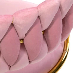 4Rico Swivel Chair QS-GW01G Pink(4rico Swivel Chair Qs Gw01g Pink) -Roxie Cosmetics Shop 150122 06 1410