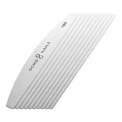 Ocho Nails Replacement Papers For Half-moon Metal File Grit 180 10pcs(Ocho Nails Replacement Papers For Half Moon Metal File Grit 180 10pcs)