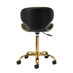 Gabbiano Cosmetic Stool Q-4599G Black(Gabbiano Cosmetic Stool Q 4599g Black) -Roxie Cosmetics Shop 150179 04 1012