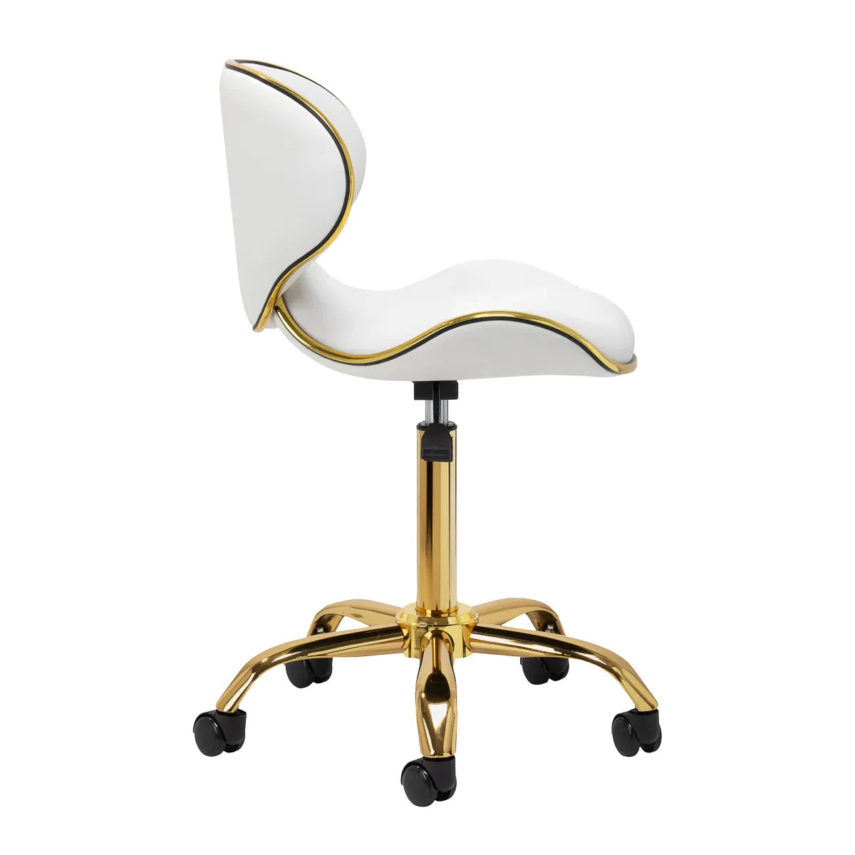 Gabbiano Cosmetic Stool Q-4599G White(Gabbiano Cosmetic Stool Q 4599g White) 4 Gabbiano Cosmetic Stool Q-4599G White(Gabbiano Cosmetic Stool Q 4599g White) - Image 2