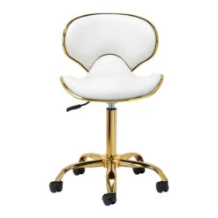 Gabbiano Cosmetic Stool Q-4599G White(Gabbiano Cosmetic Stool Q 4599g White) 12 Gabbiano Cosmetic Stool Q-4599G White(Gabbiano Cosmetic Stool Q 4599g White) -Roxie Cosmetics Shop 150180 03 1012