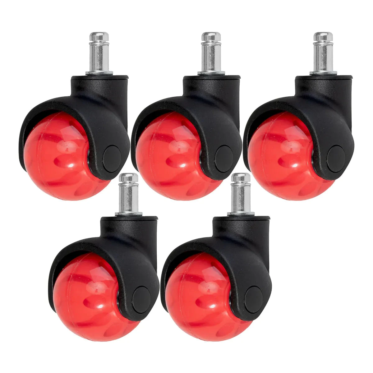 Roll Speed Stool Wheels Replacement Red Ball Press-on Set(Roll Speed Stool Wheels Replacement Red Ball Press On Set) 3 Roll Speed Stool Wheels Replacement Red Ball Press-on Set(Roll Speed Stool Wheels Replacement Red Ball Press On Set)