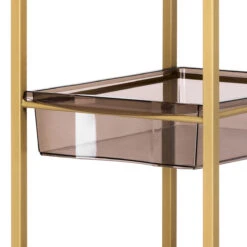 Beauty Trolley / Helper 93 Gold On Wheels(Beauty Trolley Helper 93 Gold On Wheels) -Roxie Cosmetics Shop 150650 04 1002