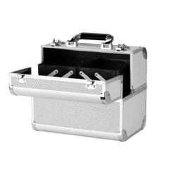 Professional Silver Cosmetic Case 44 – Durable, Stylish Organizer For Mobile Stylists & Beauty Tools(Professional Silver Cosmetic Case 44 Durable Stylish Organizer For Mobile Stylists Beauty Tools) -Roxie Cosmetics Shop 151885 02 2804