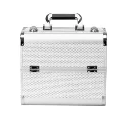 Professional Silver Cosmetic Case 44 – Durable, Stylish Organizer For Mobile Stylists & Beauty Tools(Professional Silver Cosmetic Case 44 Durable Stylish Organizer For Mobile Stylists Beauty Tools) -Roxie Cosmetics Shop 151885 05 2804