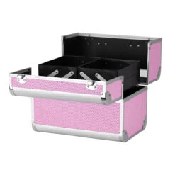 Professional Pink Cosmetic Case 44 – Durable, Stylish Organizer For Mobile Stylists & Beauty Tools(Professional Pink Cosmetic Case 44 Durable Stylish Organizer For Mobile Stylists Beauty Tools) -Roxie Cosmetics Shop 151886 03 2904