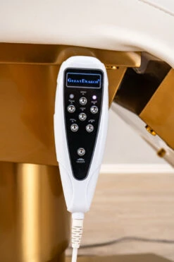 Manufakturo Étoile Electric Lash Beauty Bed - 3 Motors White(Manufakturo Etoile Electric Lash Beauty Bed 3 Motors White) -Roxie Cosmetics Shop Etoile remotecontrol 1