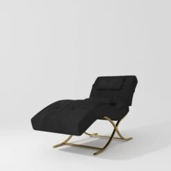 Manufakturo Elegance Lash Bed – Gold Frame & Adjustable Headrest Black(Manufakturo Elegance Lash Bed Gold Frame Adjustable Headrest Black) -Roxie Cosmetics Shop Manufakturo Elegance Lash Bed Gold Frame Adjustable Headrest Black side2