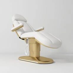 Manufakturo Étoile White The Complete Studio Set - Beauty Bed, Chair, Moonlight & Trolley(Manufakturo Etoile White The Complete Studio Set Beauty Bed Chair Moonlight Trolley) -Roxie Cosmetics Shop Manufakturo Etoile Electric Lash Beauty Bed 3 Motors White