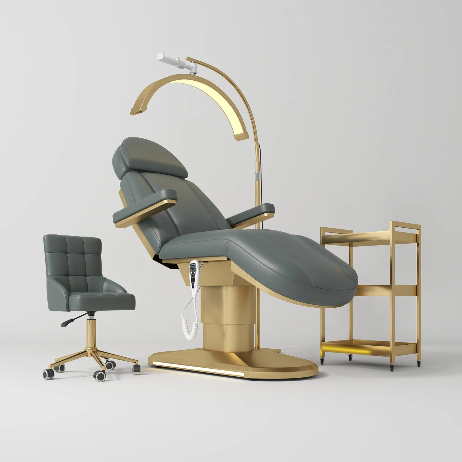 Manufakturo Étoile Navy The Complete Studio Set - Beauty Bed, Chair, Moonlight & Trolley(Manufakturo Etoile Navy The Complete Studio Set Beauty Bed Chair Moonlight Trolley) 3 Manufakturo Étoile Navy The Complete Studio Set - Beauty Bed, Chair, Moonlight & Trolley(Manufakturo Etoile Navy The Complete Studio Set Beauty Bed Chair Moonlight Trolley)