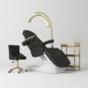 Manufakturo Grace Black The Complete Salon Set - Beauty Bed, Chair, Moonlight & Trolley(Manufakturo Grace Black The Complete Salon Set Beauty Bed Chair Moonlight Trolley)