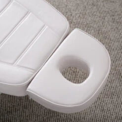Manufakturo Grace Electric Beauty Bed - 3 Motors White(Manufakturo Grace Electric Beauty Bed 3 Motors White) -Roxie Cosmetics Shop Manufakturo Grace Electric Beauty Bed 3 Motors White headrest hole 8