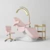 Manufakturo Grace Light Pink The Complete Salon Set - Beauty Bed, Chair, Moonlight & Trolley(Manufakturo Grace Light Pink The Complete Salon Set Beauty Bed Chair Moonlight Trolley) -Roxie Cosmetics Shop Manufakturo Grace Light Pink The Complete Studio Set Beauty Bed Chair Moonlight Trolley