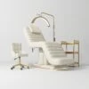 Manufakturo Grandeur Creamy The Complete Studio Set - Beauty Bed, Chair, Moonlight & Trolley(Manufakturo Grandeur Creamy The Complete Studio Set Beauty Bed Chair Moonlight Trolley)