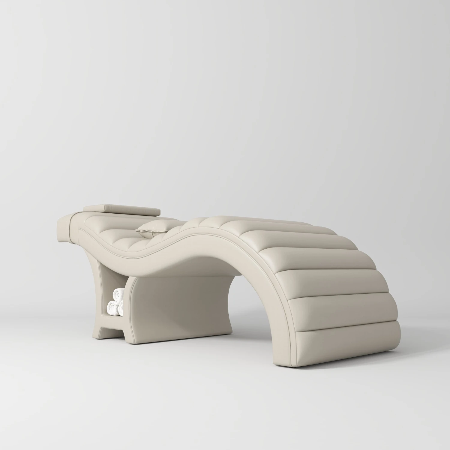 Manufakturo Luxe Eyelash Bed – Contoured Spa Couch With Towel Storage Cappuccino(Manufakturo Luxe Eyelash Bed Contoured Spa Couch With Towel Storage Cappuccino) 3 Manufakturo Luxe Eyelash Bed – Contoured Spa Couch With Towel Storage Cappuccino(Manufakturo Luxe Eyelash Bed Contoured Spa Couch With Towel Storage Cappuccino)