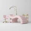 Manufakturo Luxe Light Pink Complete Salon Set - Lash Beauty Bed, Chair, Moonlight & Trolley(Manufakturo Luxe Light Pink Complete Salon Set Lash Beauty Bed Chair Moonlight Trolley) -Roxie Cosmetics Shop Manufakturo Luxe Light Pink Complete Salon Set LashBeauty Bed Chair Moonlight Trolley