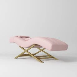 Manufakturo Majesty Lash Bed - Adjustable Headrest Bare Blush(Manufakturo Majesty Lash Bed Adjustable Headrest Bare Blush)