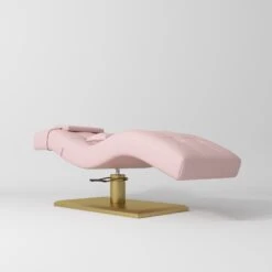 Manufakturo Prestige Hydraulic Eyelash Bed – Adjustable Headrest & High-Density Sponge Bare Blush(Manufakturo Prestige Hydraulic Eyelash Bed Adjustable Headrest High Density Sponge Bare Blush)