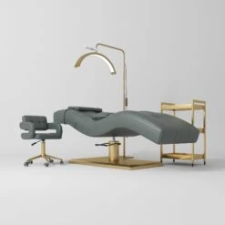 Manufakturo Prestige Navy The Complete Studio Set - Lash Bed, Chair, Moonlight & Trolley(Manufakturo Prestige Navy The Complete Studio Set Lash Bed Chair Moonlight Trolley)