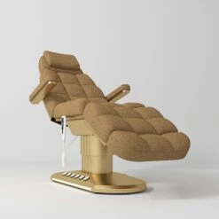 Manufakturo Orielle Ver.A Luxury Electric Beauty Bed - Hand & Foot Controls Brown(Manufakturo Orielle Ver A Luxury Electric Beauty Bed Hand Foot Controls Brown)