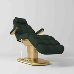 Manufakturo Orielle Ver.A Luxury Electric Beauty Bed - Hand & Foot Controls Dark Green(Manufakturo Orielle Ver A Luxury Electric Beauty Bed Hand Foot Controls Dark Green)