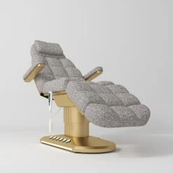 Manufakturo Orielle Ver.A Luxury Electric Beauty Bed - Hand & Foot Controls Grey(Manufakturo Orielle Ver A Luxury Electric Beauty Bed Hand Foot Controls Grey)